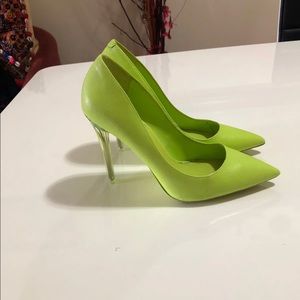 beige slingback pumps